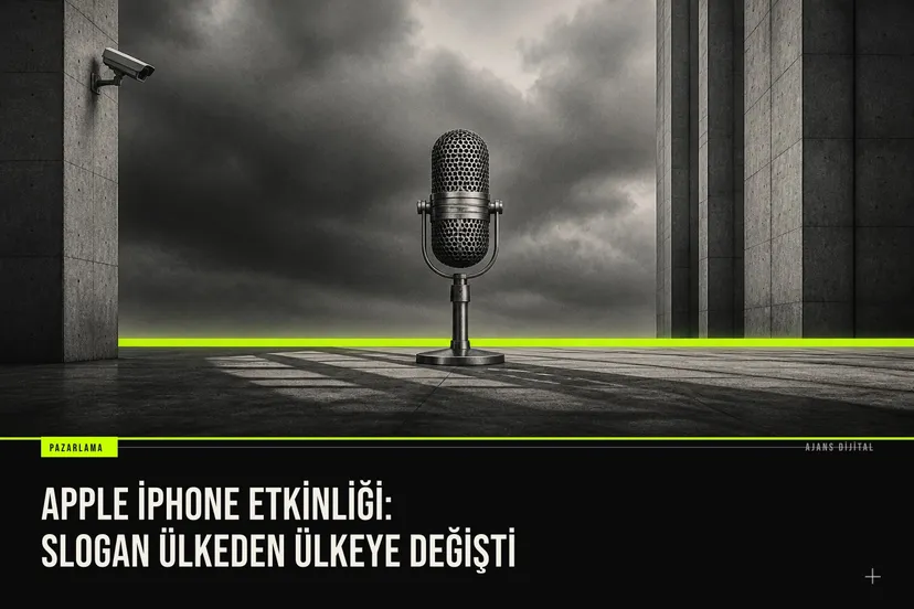 Apple’ın iPhone etkinliği için ülkeden ülkeye değişen sloganı, Türkiye’de “Işıltılı. Şaşırtıcı. Heyecanlı.” olarak duyuruldu.