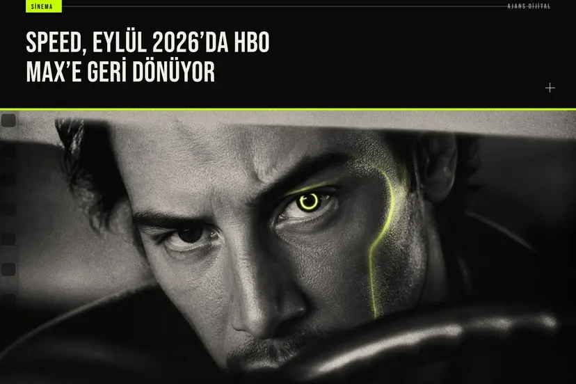 Keanu Reeves ve Sandra Bullock'un başrolünde olduğu 1994 yapımı aksiyon klasik Speed, Eylül 2026'da HBO Max'e geri dönüyor.