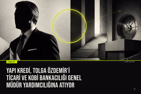 Yapı Kredi’nin ticari ve KOBİ bankacılığı yönetiminde Tolga Özdemir’in genel müdür yardımcılığına atanması duyuruluyor.