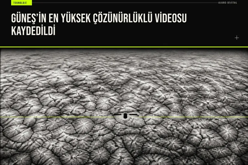 Güneş yüzeyinin bugüne kadarki en yüksek çözünürlüklü videoda manyetik dalgalar ve parıldayan plazma detayları net bir şekilde ortaya çıkıyor.