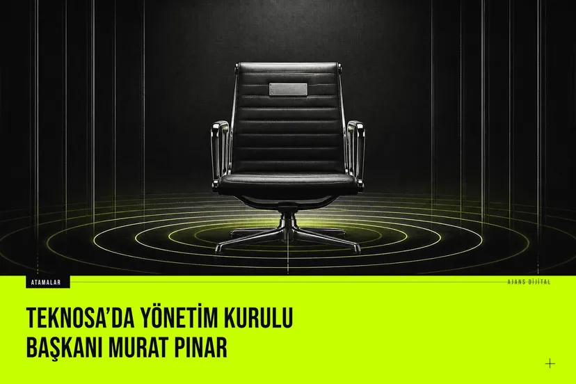 Murat Pınar'ın Teknosa Yönetim Kurulu Başkanı olarak 1 Eylül'de göreve başlayacağını gösteren kurumsal portre karesi.