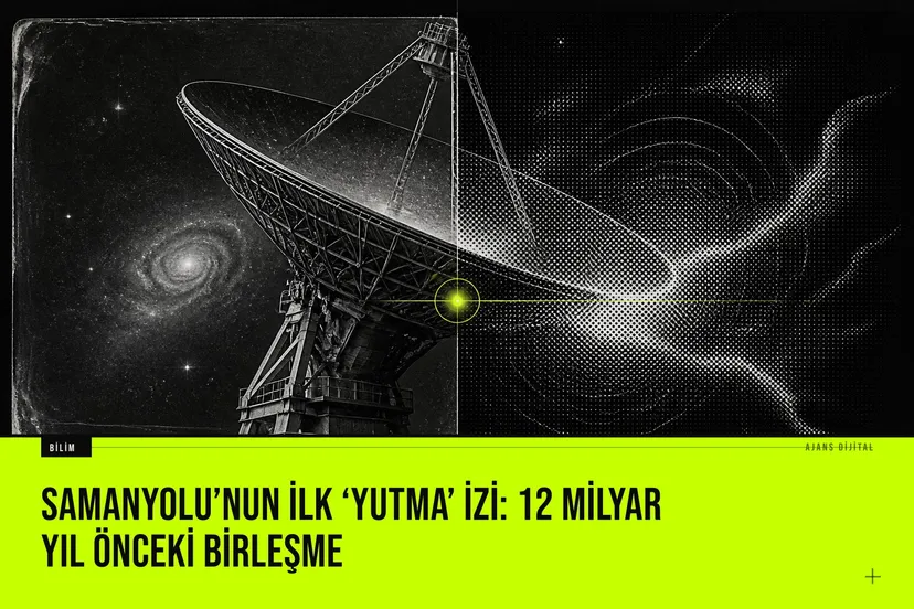 Samanyolu merkezinde 12 milyar yıl önce yutulan cüce galaksinin bıraktığı yapısal iz, astronomlar tarafından keşfedildi.