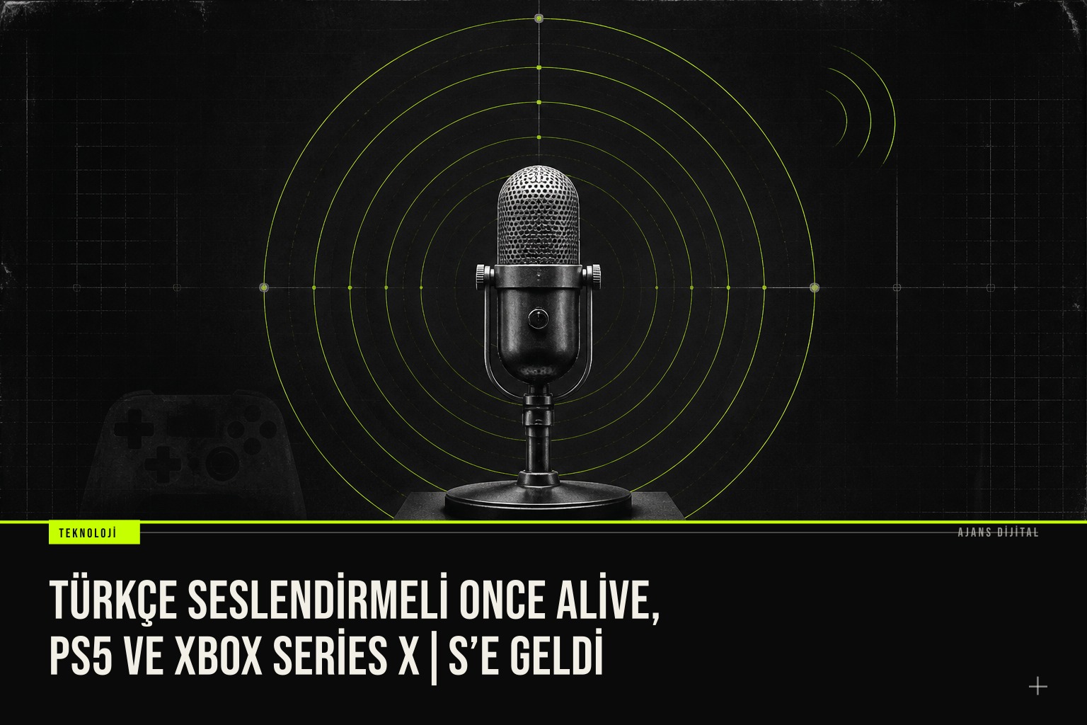 Türkçe dublajlı Once Alive oyununun PlayStation 5 ve Xbox Series X|S konsollarına çıkışını duyuran tanıtım afişi.