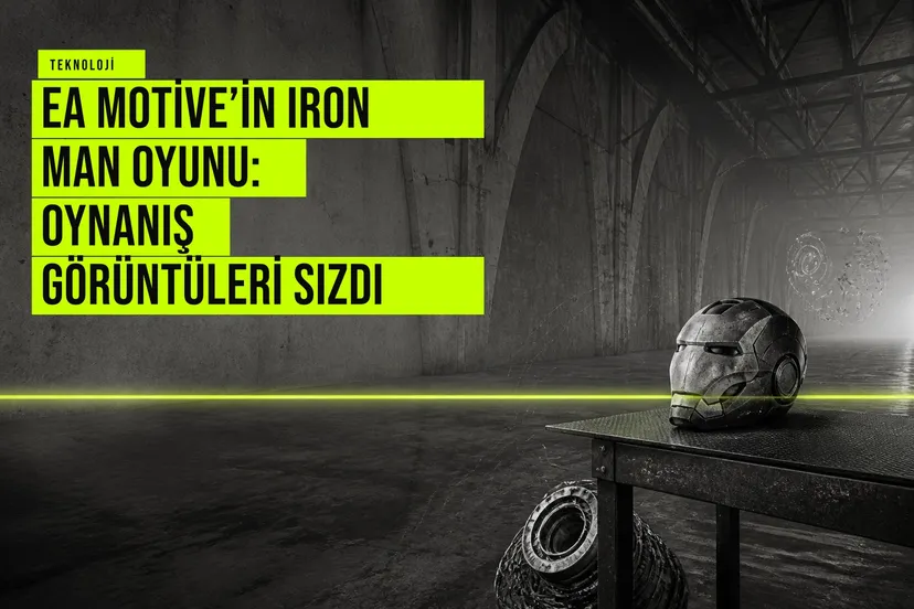 Iron Man oyununun erken oynanış videosundan bir kare, kırmızı zırhlı kahramanın uçuş ve savaş mekaniklerini gösteriyor.