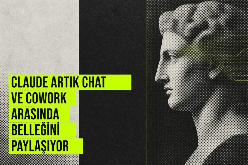 Anthropic Claude'un sohbet ve Cowork modları arasında bellek paylaşımını sağlayan yeni güncelleme arayüzü.
