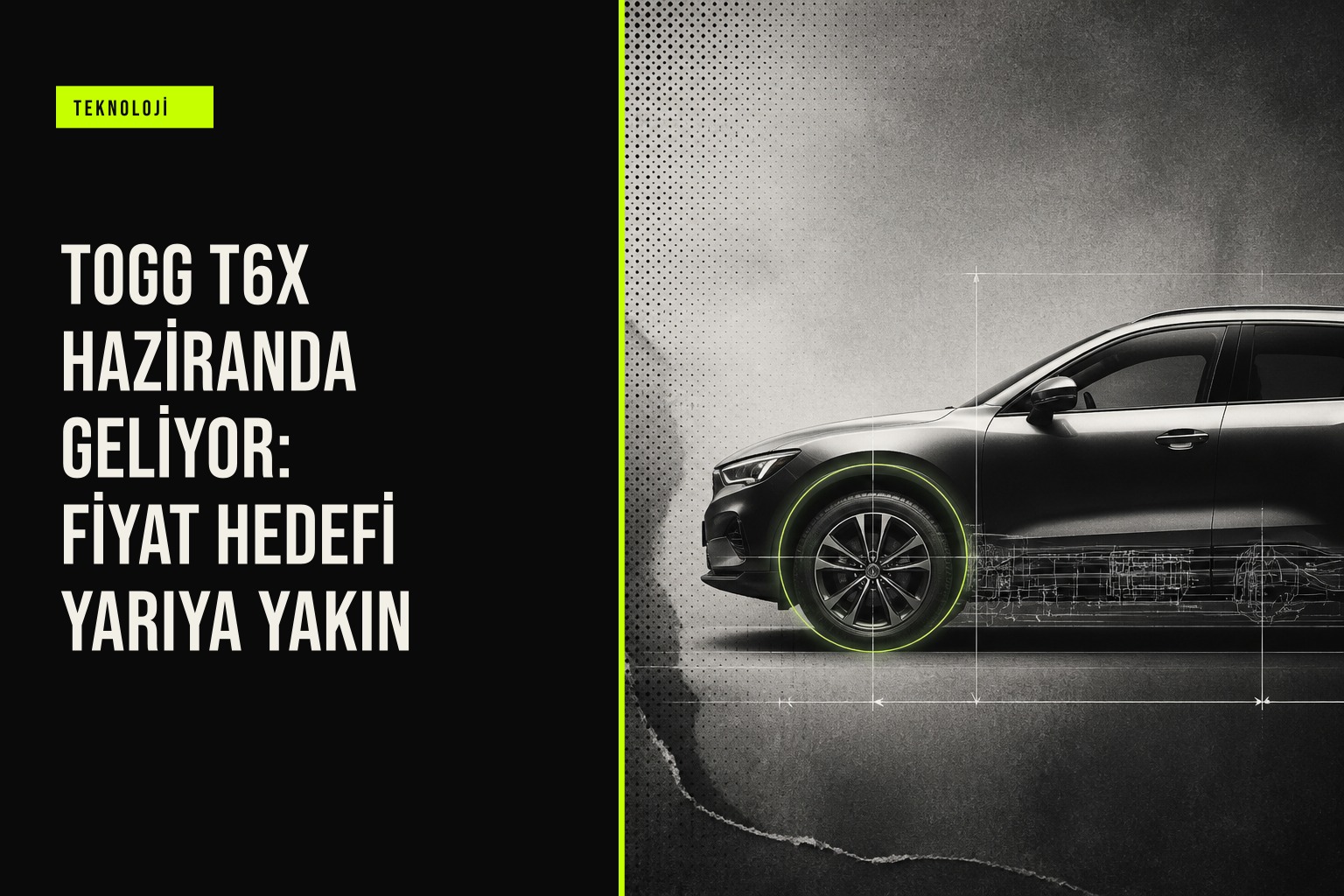 Togg T6X SUV modelinin tanıtım öncesi son test aşamasında yollarında görüntüleri, haziran lansmanı ve uygun fiyat hedefi haberiyle öne çıkıyor.