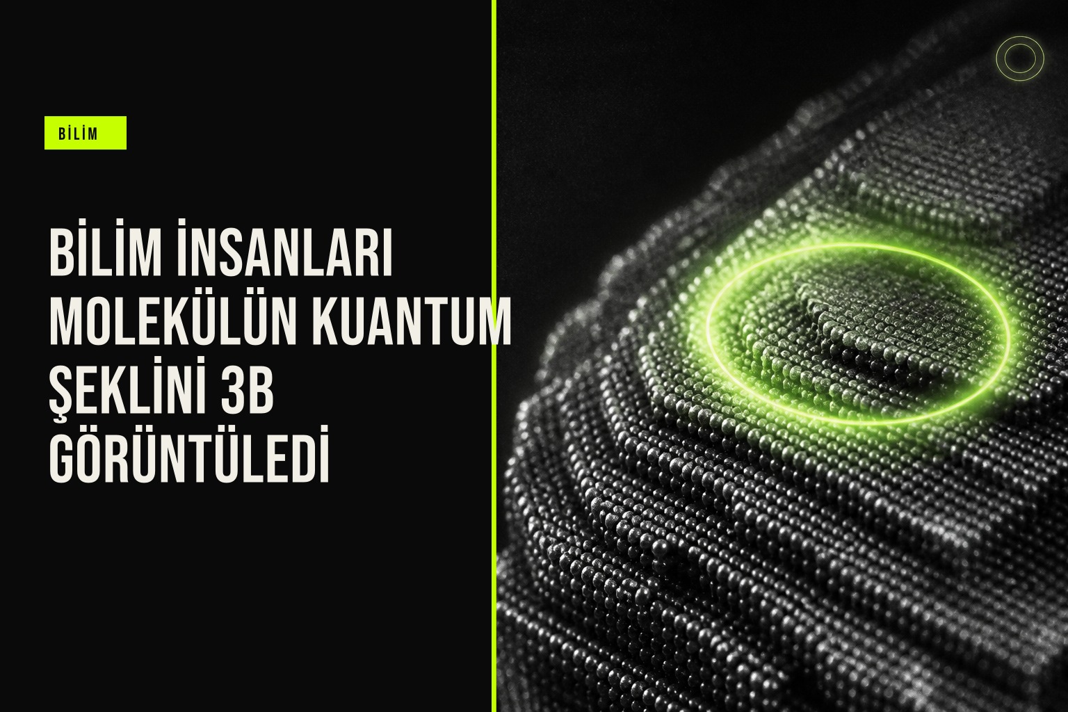 Göttingen Üniversitesi bilim insanlarının fotoelektron spektroskopisiyle elde ettiği organik molekülün üç boyutlu kuantum dalga fonksiyonu görselleştirmesi