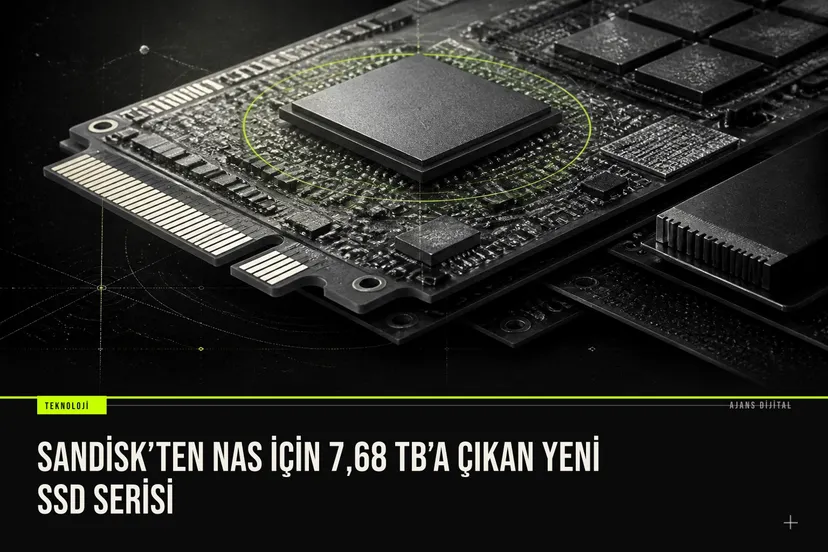SanDisk'in ağ depolama sistemlerine yönelik yeni SSD serisinin 7,68 TB kapasiteli modeli ve yüksek dayanıklılık özellikleri