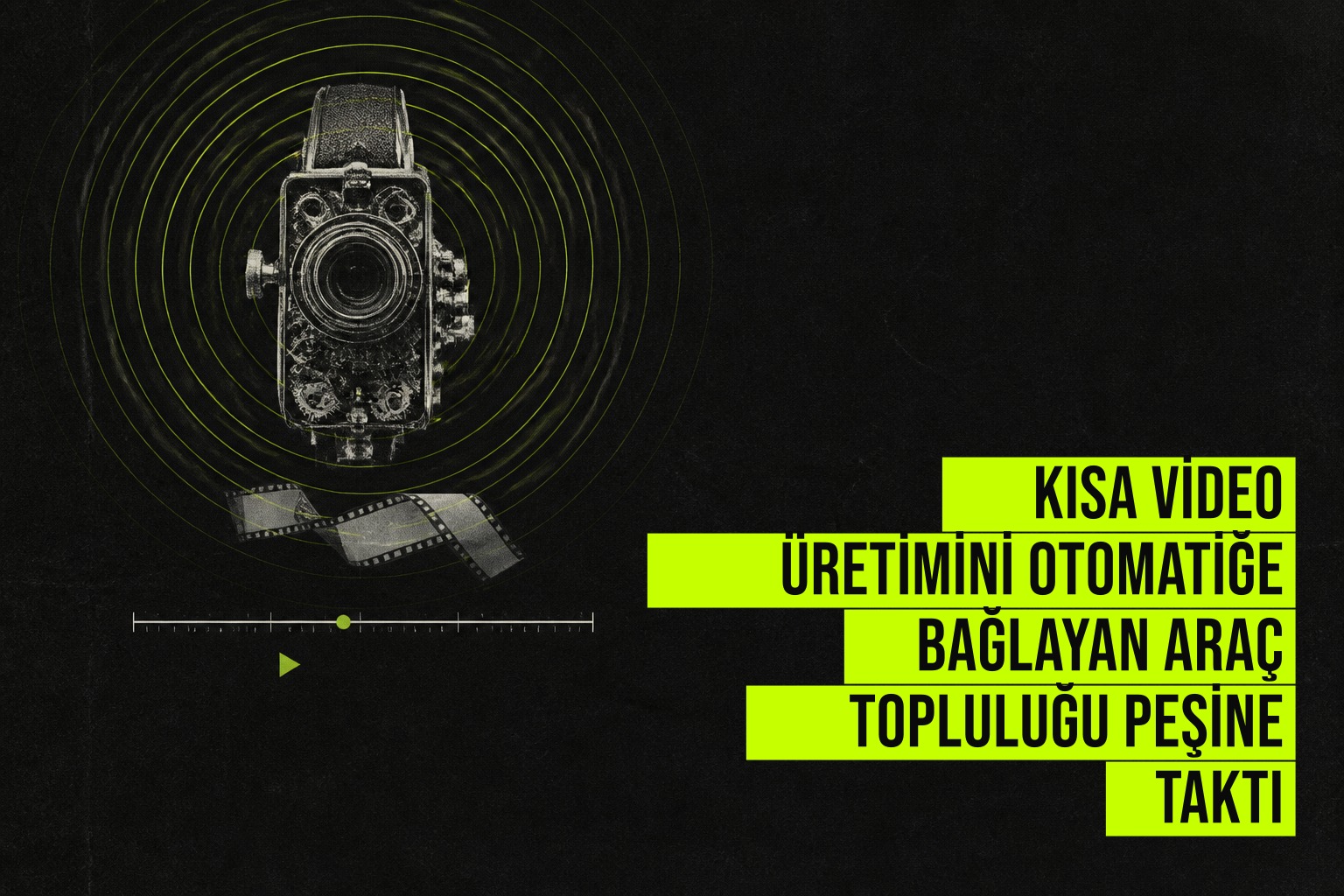 Açık kaynak Money Printer Turbo aracı ile senaryosuz otomatik kısa video üretimi sürecini simgeleyen bir bilgisayar ekranı arayüzü.