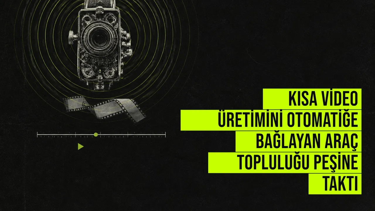 Açık kaynak Money Printer Turbo aracı ile senaryosuz otomatik kısa video üretimi sürecini simgeleyen bir bilgisayar ekranı arayüzü.