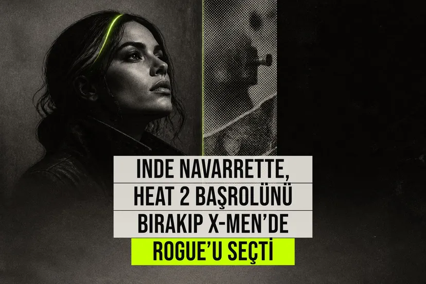 Inde Navarrette, Marvel'ın yeni X-Men filminde Rogue rolü için Heat 2'yi reddettiğini gösteren tanıtım karesi.