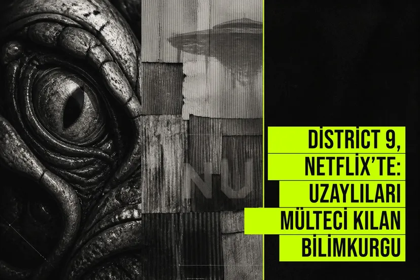 District 9 filmindeki uzaylı sığınmacılar Johannesburg'ın çamurlu kampında hayatta mücadele ediyor.