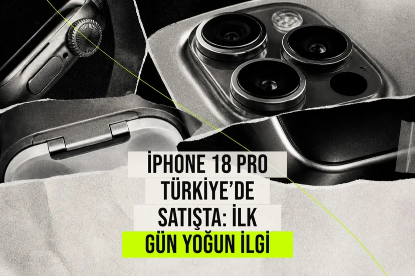 Apple mağazalarında iPhone 18 Pro ve Pro Max modelleri için oluşan kuyruklar ve yeni Apple Watch Ultra 4 ile AirPods 5 tanıtımı.