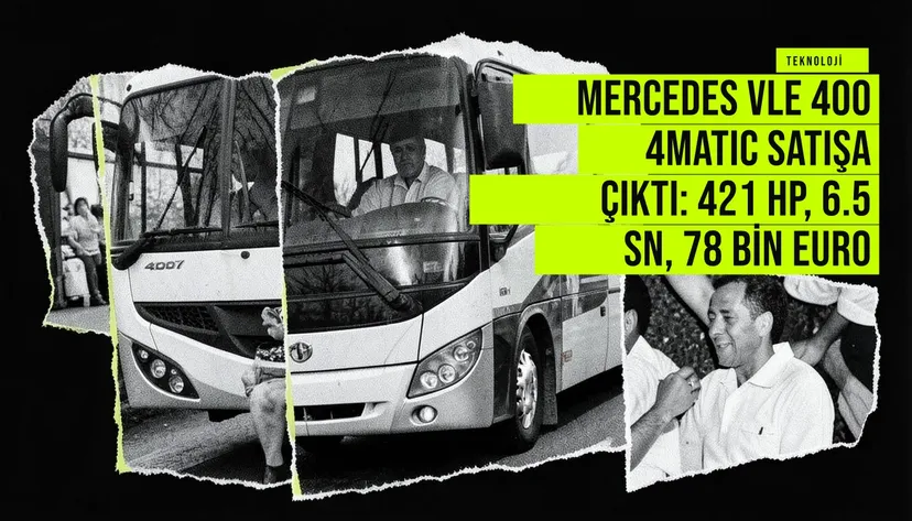 Mercedes VLE 400 4MATIC satışa çıktı: 421 hp, 6.5 sn, 78 bin euro haberi için üretilen kapak görseli