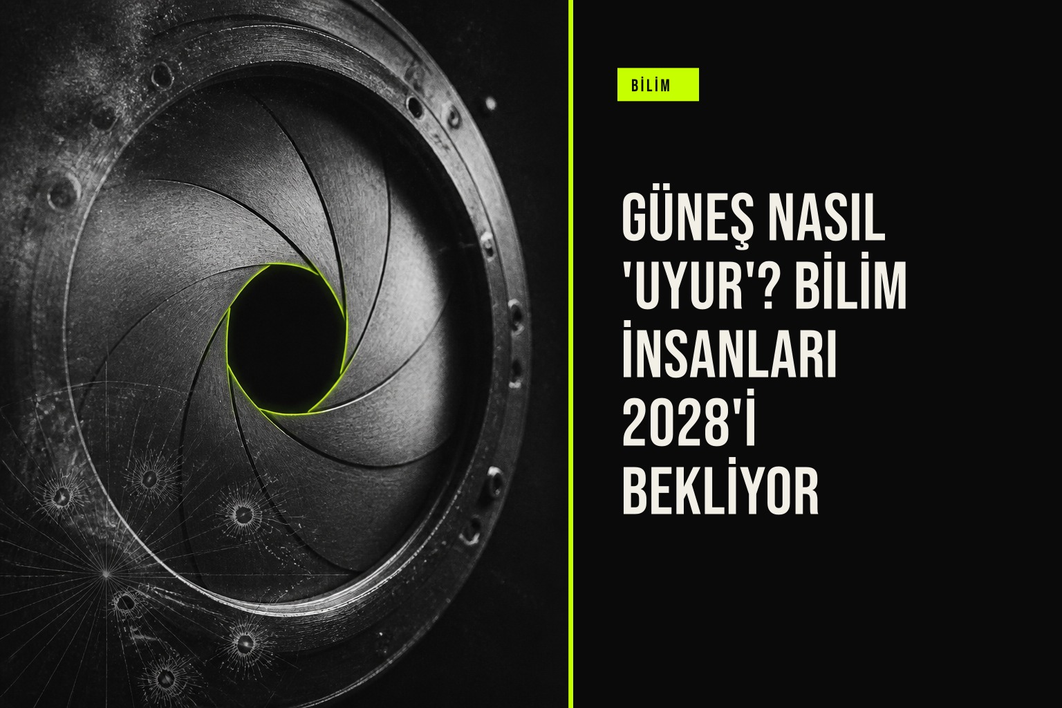 Güneş nasıl 'uyur'? Bilim insanları 2028'i bekliyor haberi için üretilen kapak görseli