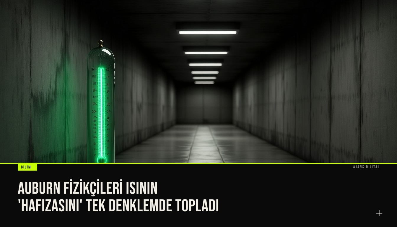 Auburn fizikçileri ısının 'hafızasını' tek denklemde topladı haberi için üretilen kapak görseli