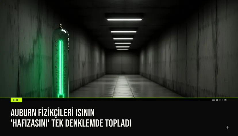 Auburn fizikçileri ısının 'hafızasını' tek denklemde topladı haberi için üretilen kapak görseli
