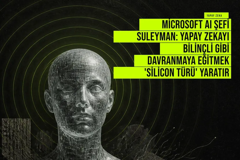 Microsoft AI şefi Suleyman: Yapay zekayı bilinçli gibi davranmaya eğitmek 'silicon türü' yaratır haberi için üretilen kapak görseli