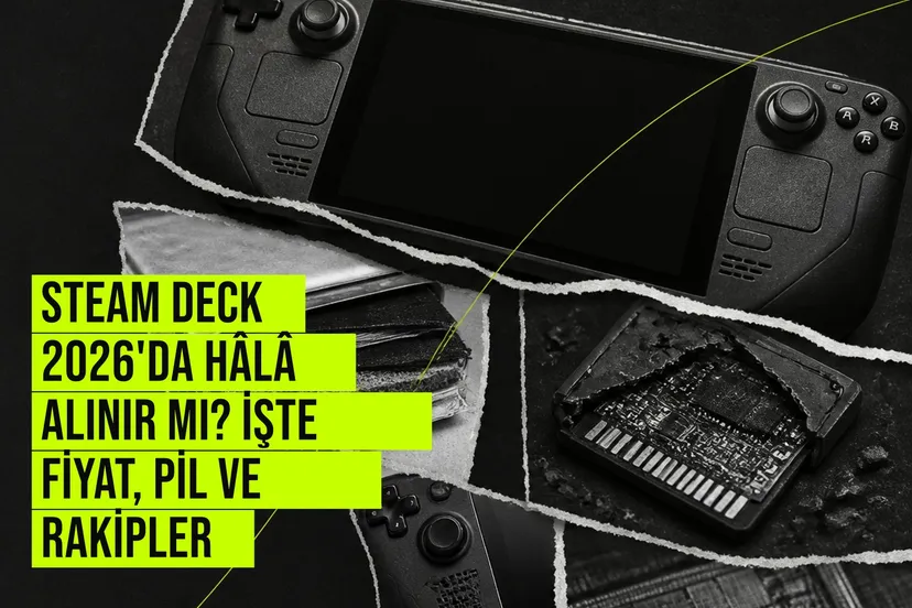 Valve Steam Deck OLED cihazı 2026 fiyat artışı ve rakiplerle karşılaştırma bağlamında masada duruyor.