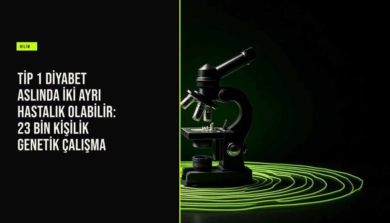 23 bin kişilik genetik araştırma, tip 1 diyabetin iki ayrı hastalık olarak sınıflandırılabileceğini ortaya koyuyor; DNA örnekleri üzerinde yapılan karşılaştırmalı analiz.