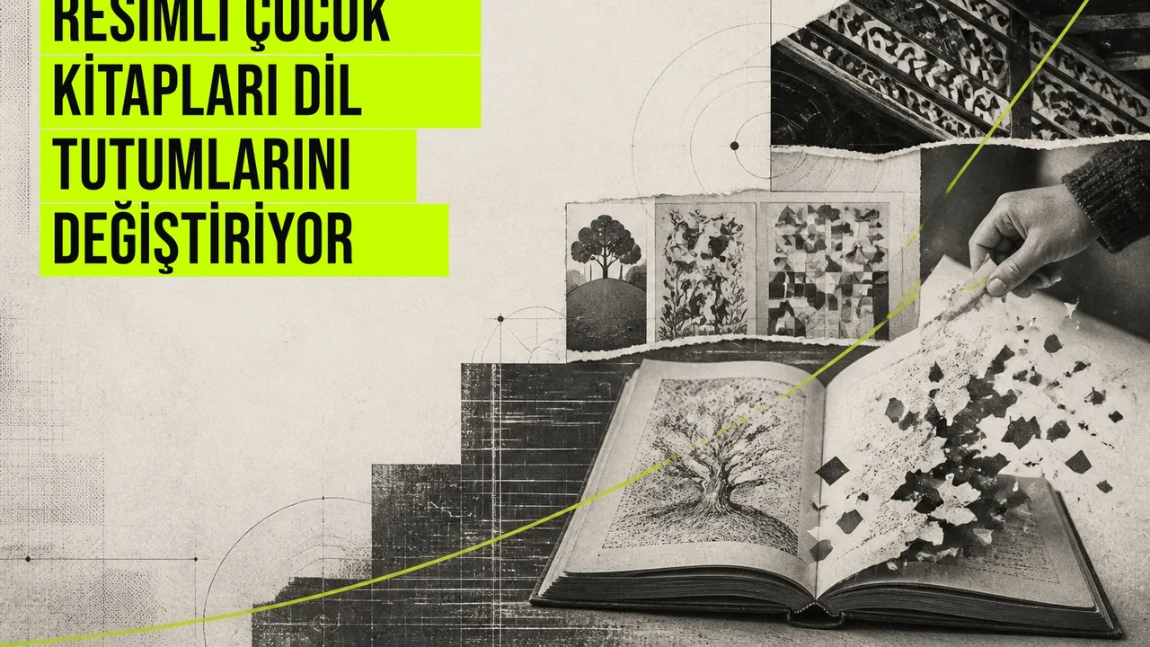Resimli çocuk kitapları dil tutumlarını değiştiriyor haberi için üretilen kapak görseli