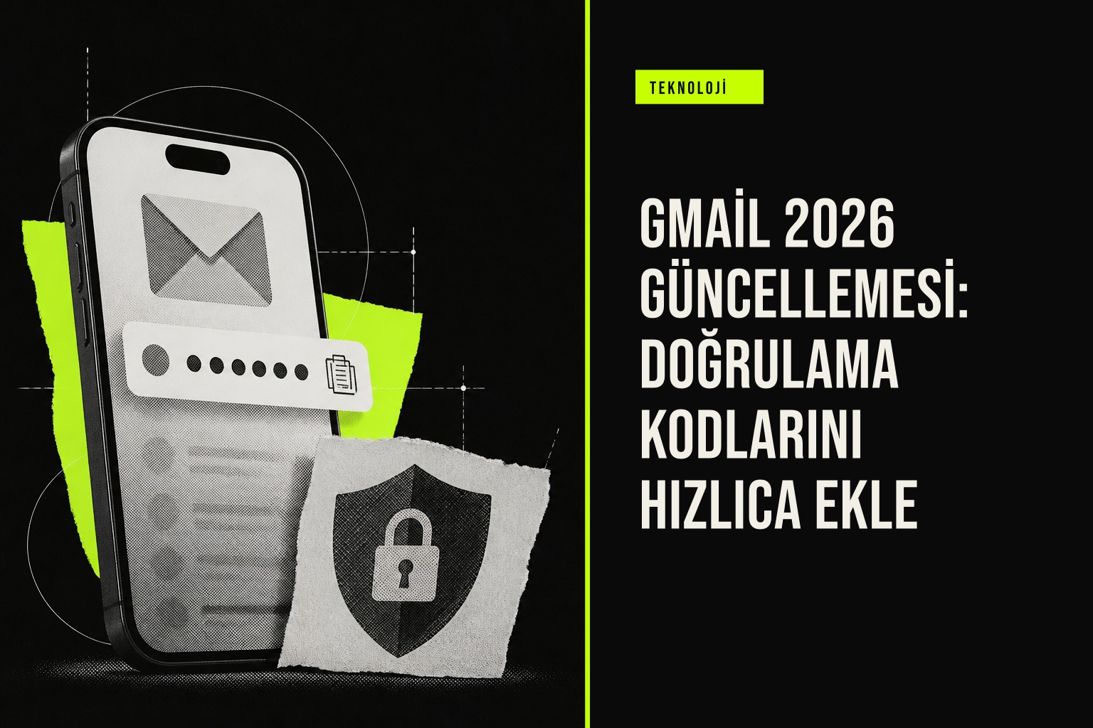 Gmail mobil uygulamasında iki faktörlü doğrulama kodlarının e-posta açılmadan kopyalanmasını gösteren yeni 2026 güncellemesi arayüzü.