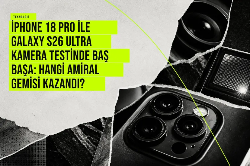 iPhone 18 Pro ile Galaxy S26 Ultra kamera testinde baş başa: Hangi amiral gemisi kazandı? haberi için üretilen kapak görseli