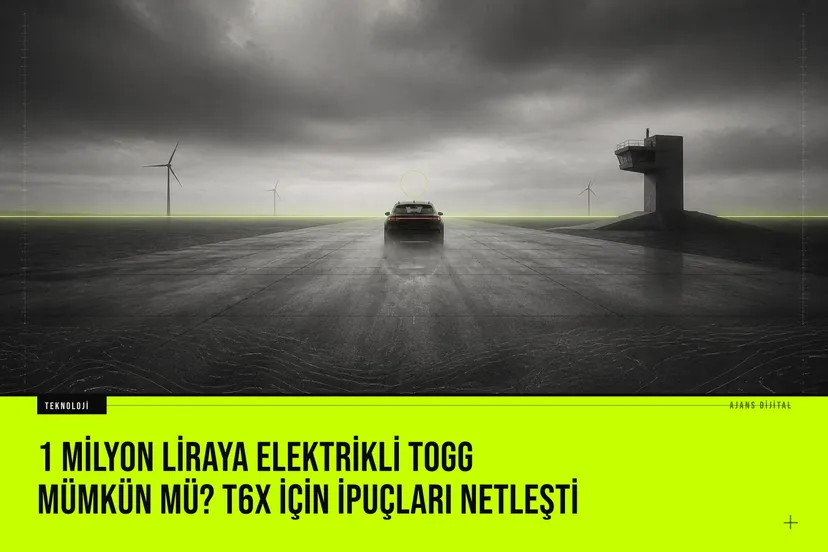 1 milyon liraya elektrikli Togg mümkün mü? T6X için ipuçları netleşti haberi için üretilen kapak görseli