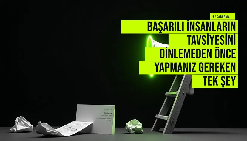 Başarılı insanların tavsiyesini dinlemeden önce yapmanız gereken tek şey haberi için üretilen kapak görseli
