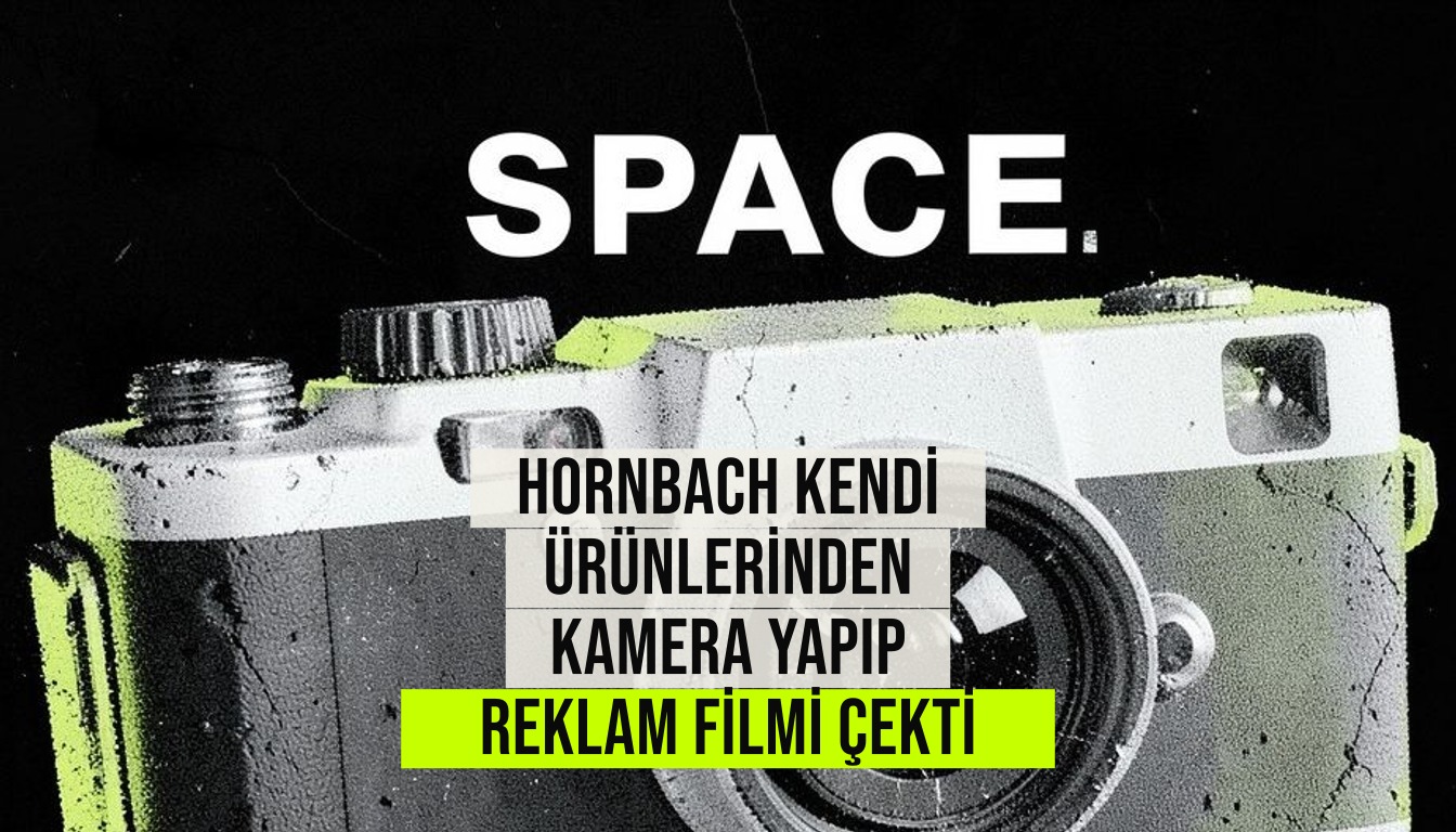 Hornbach mağaza malzemelerinden yapım aşamalarından geçen özel kamera ile çekim yapan ekip ve sonuçta ortaya çıkan estetik görüntüler