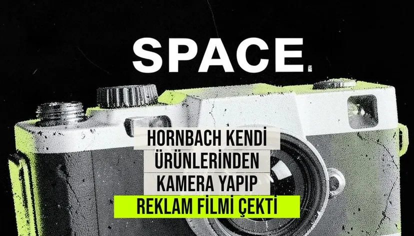 Hornbach mağaza malzemelerinden yapım aşamalarından geçen özel kamera ile çekim yapan ekip ve sonuçta ortaya çıkan estetik görüntüler