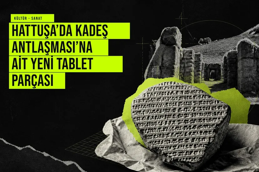 Hattuşa’da Kadeş Antlaşması’na Ait Yeni Tablet Parçası haberi için üretilen kapak görseli