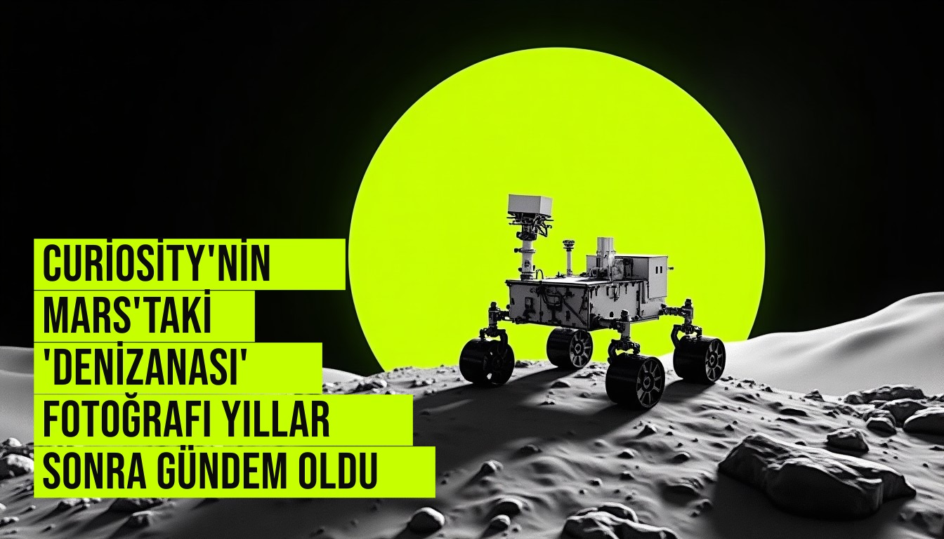 Curiosity'nin Mars'taki 'denizanası' fotoğrafı yıllar sonra gündem oldu haberi için üretilen kapak görseli
