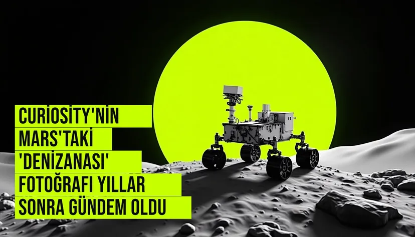 Curiosity'nin Mars'taki 'denizanası' fotoğrafı yıllar sonra gündem oldu haberi için üretilen kapak görseli