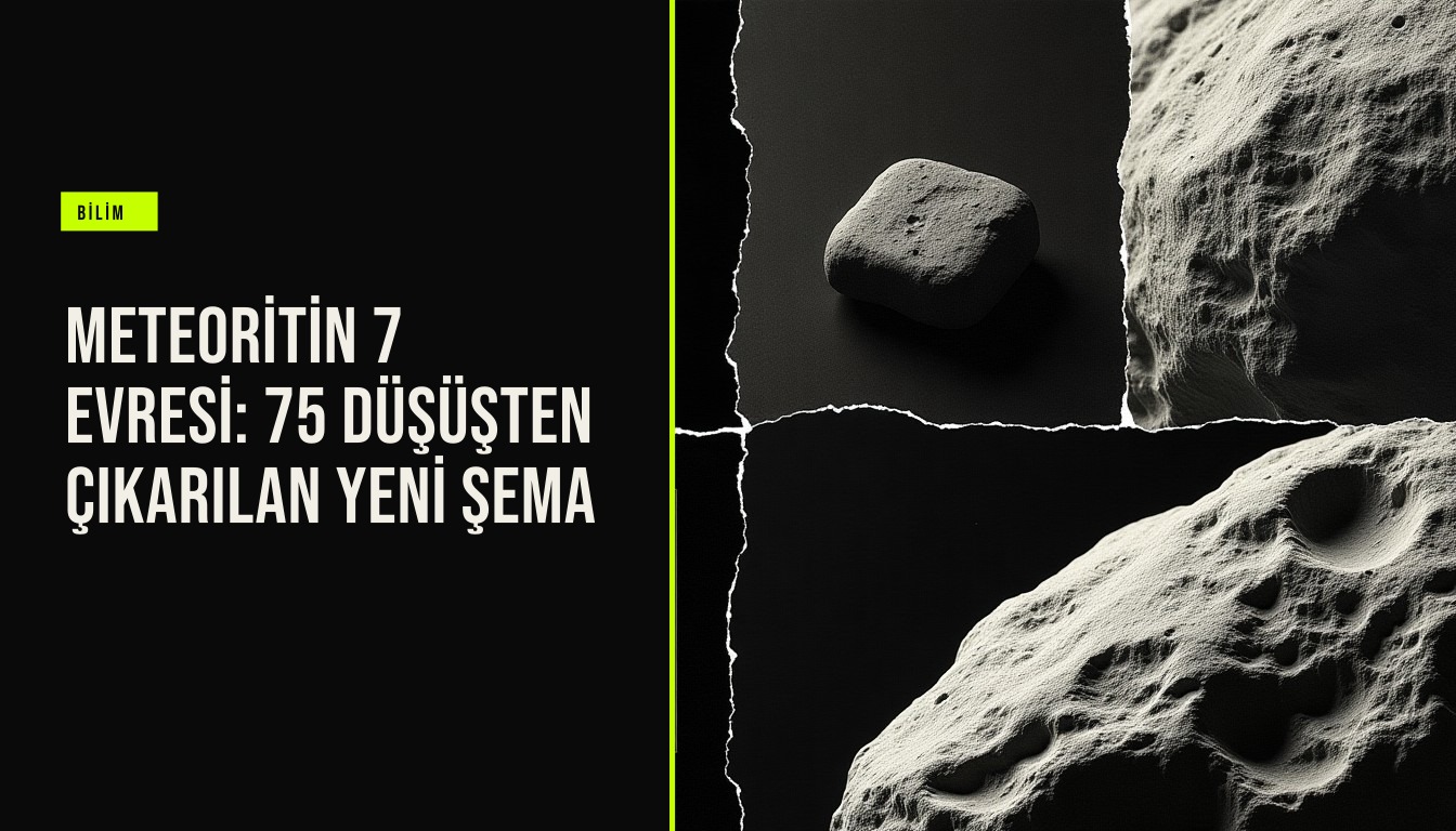SETI ve NASA bilim insanları 75 meteor düşüşünü analiz ederek atmosferdeki 7 evreyi ve kütle kaybı mekanizmasını açıkladı.