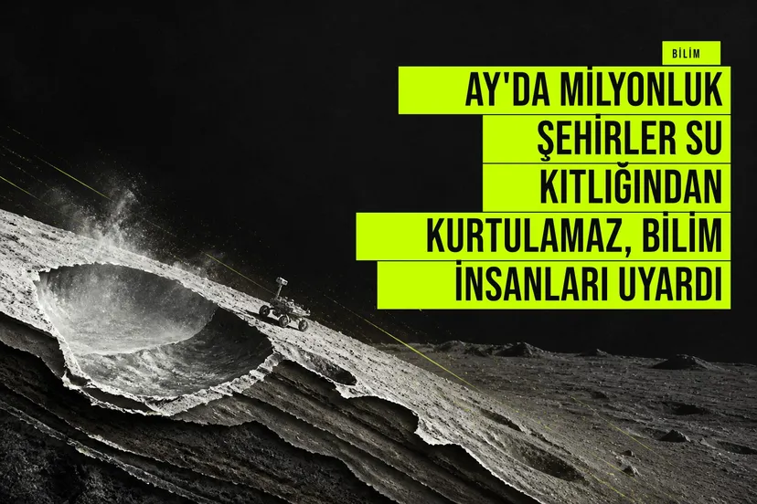 resim Ayda planlanan milyonluk şehirlerin su kaynaklarının sınırlı olduğunu gösteren bilim insanlarının analiz grafiği