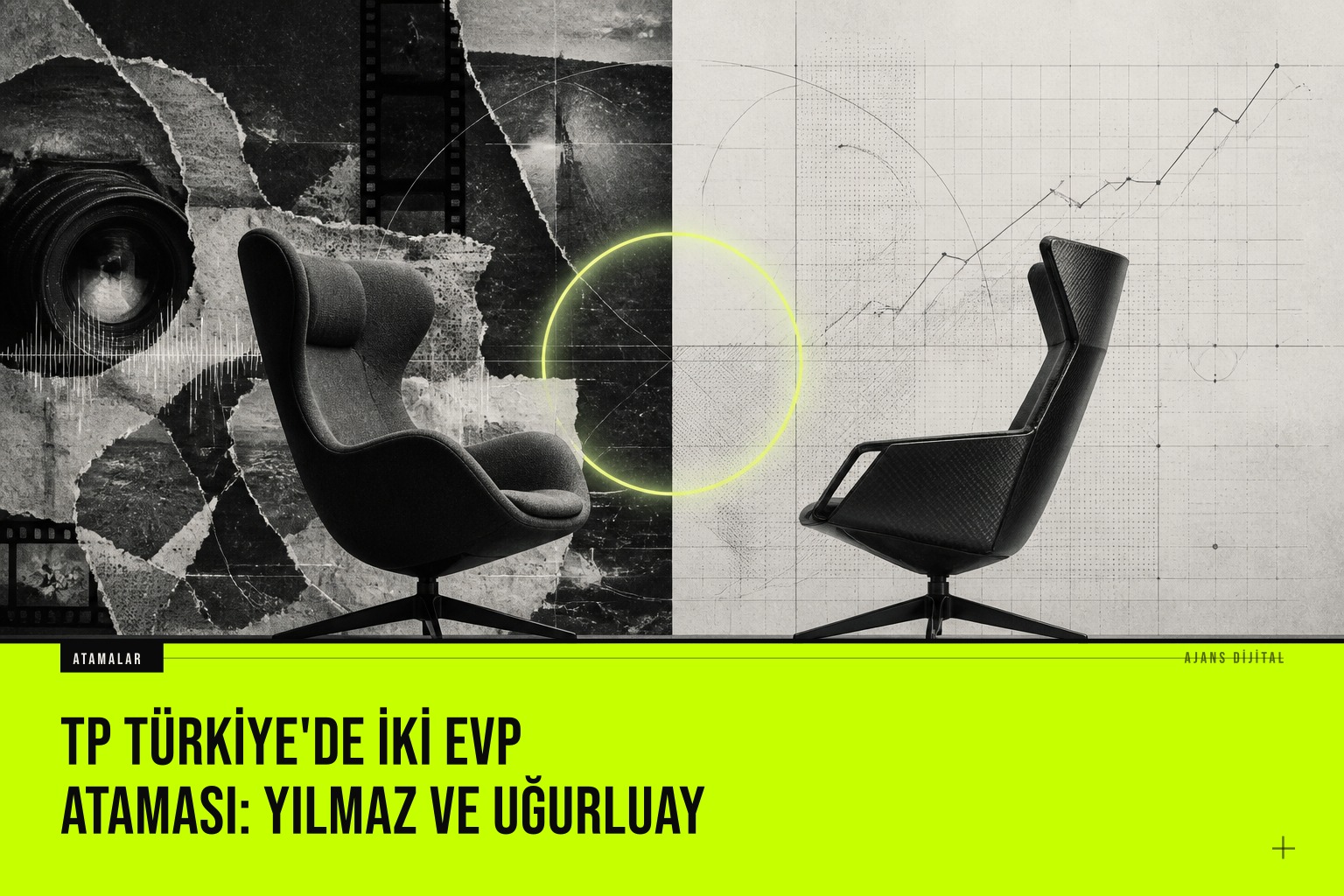TP Türkiye'nin yeni İş Geliştirme ve Pazarlama EVP'si Miray Yılmaz ile Satış ve İş Geliştirme EVP'si Eray Uğurluay'ın atama töreni veya portreleri.