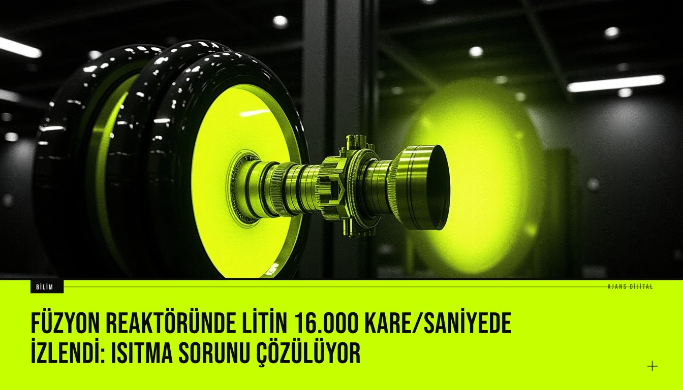 Füzyon reaktöründe litin 16.000 kare/saniyede izlendi: Isıtma sorunu çözülüyor haberi için üretilen kapak görseli