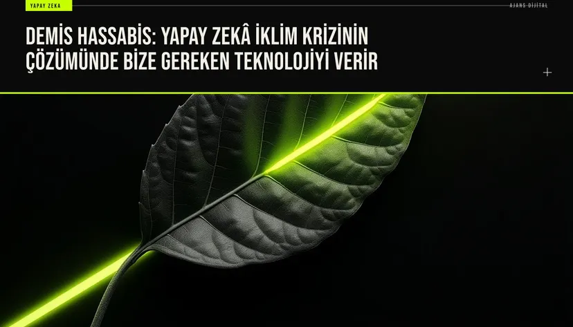 Google DeepMind kurucu ortağı Demis Hassabis, Dublin AI Zirvesi'nde yapay zekânın iklim krizini çözmedeki potansiyelini ve yeşil teknolojilere katkısını anlatıyor.