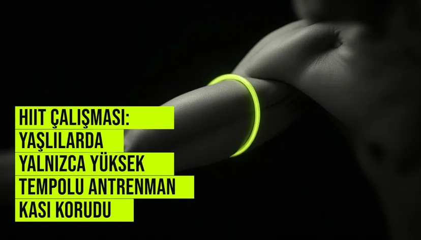 HIIT çalışması: Yaşlılarda yalnızca yüksek tempolu antrenman kası korudu haberi için üretilen kapak görseli