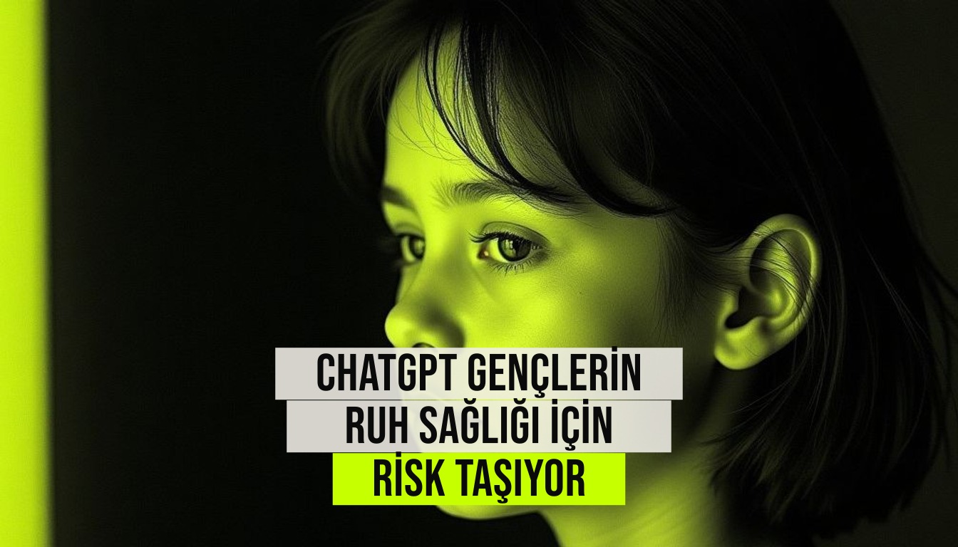 ChatGPT'nin gençlerin ruh sağlığı risklerini ve intihar tehlikesini tespit etmedeki yetersizliğini ortaya koyan çalışma görseli