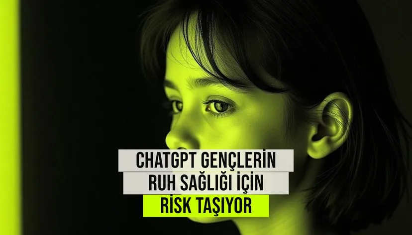 ChatGPT'nin gençlerin ruh sağlığı risklerini ve intihar tehlikesini tespit etmedeki yetersizliğini ortaya koyan çalışma görseli