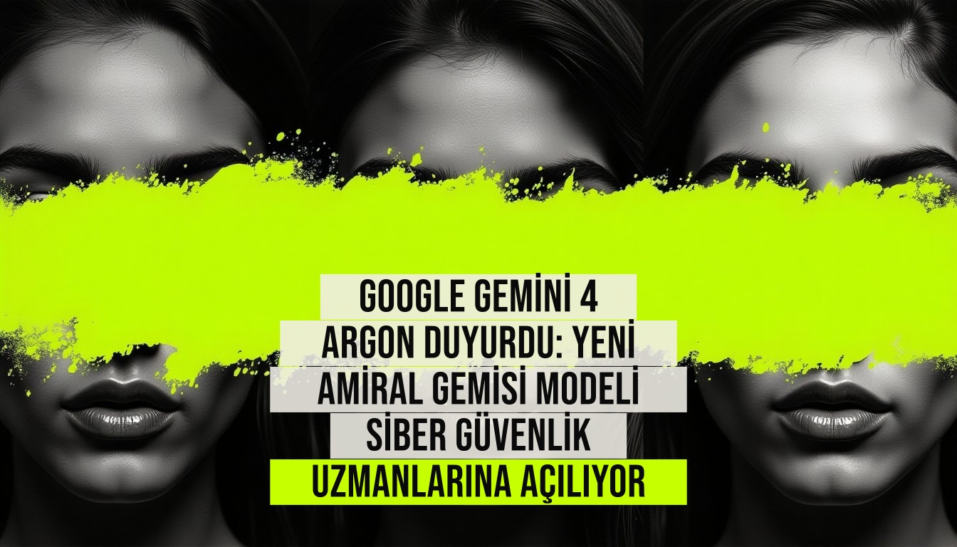 Google'ın yeni amiral gemisi yapay zeka modeli Gemini 4 Argon logosunun ve siber güvenlik odaklı geliştirme sürecini simgeleyen soyut bir dijital görselleştirme.