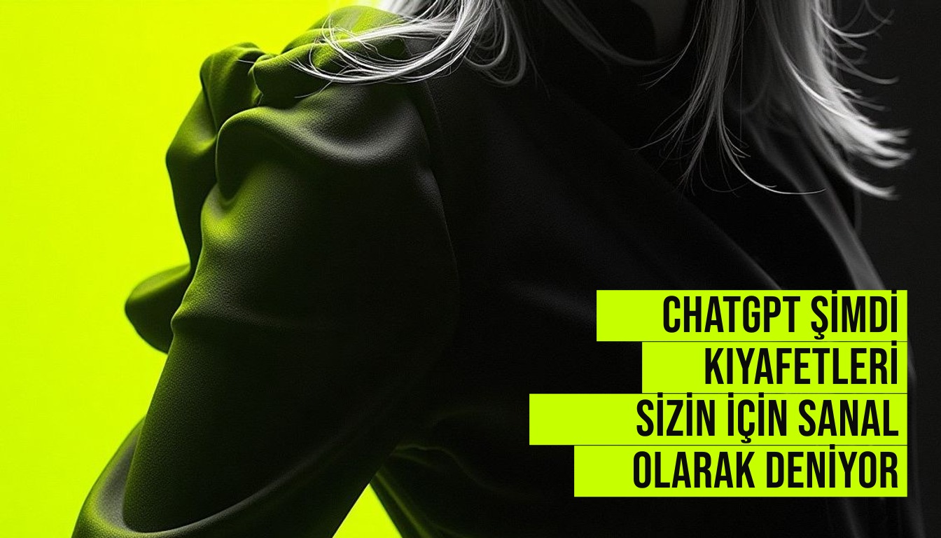fotoğraf yüklayarak ChatGPT üzerinden sanal kıyafet deneyimi ve favoriler listesine ekleme işlevi gösteren ekran görüntüsü