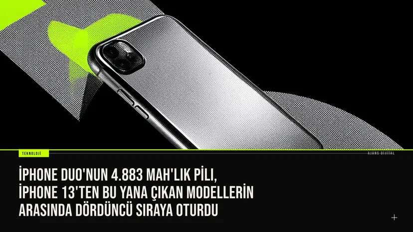 Apple'ın katlanabilir iPhone Duo'sunun şık tasarımı ve 4.883 mAh büyük pil göstergesiyle birlikte, yeni nesil akıllı telefonların arasında dördüncü en yüksek kapasiteye sahip olduğunu vurguluyor.