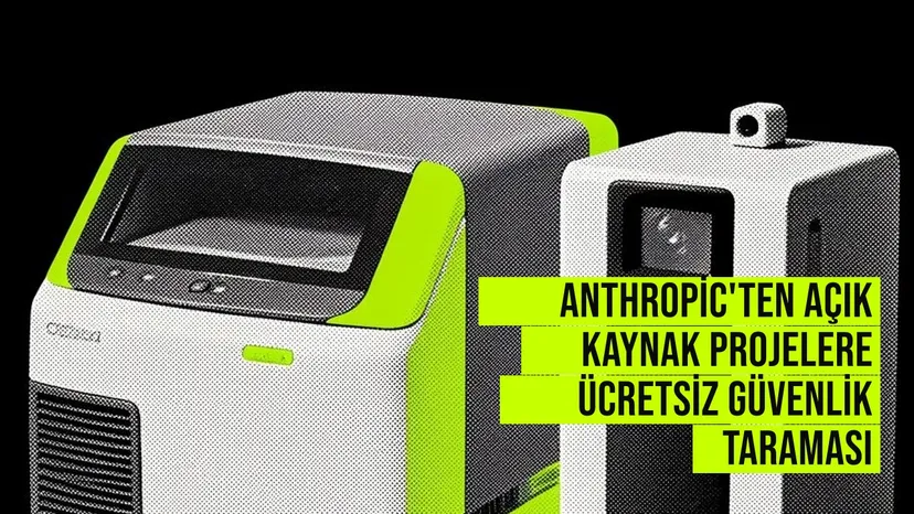 Anthropic'ten açık kaynak projelere ücretsiz güvenlik taraması haberi için üretilen kapak görseli