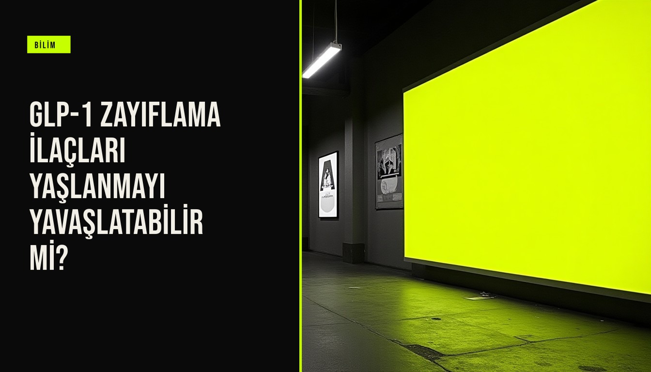 Biyolojik yaşlanmayı yavaşlatma potansiyeli araştırılan GLP-1 ilaç kalemleri ve laboratuvar ortamı.