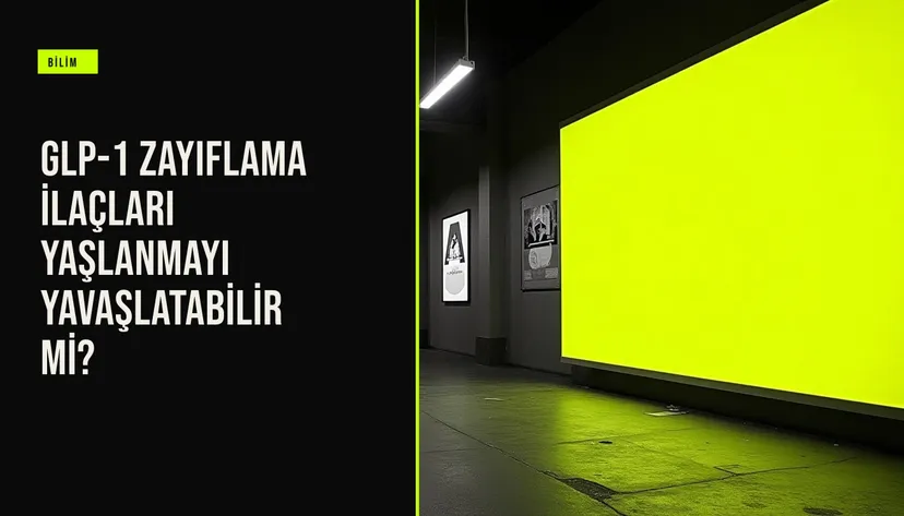 Biyolojik yaşlanmayı yavaşlatma potansiyeli araştırılan GLP-1 ilaç kalemleri ve laboratuvar ortamı.