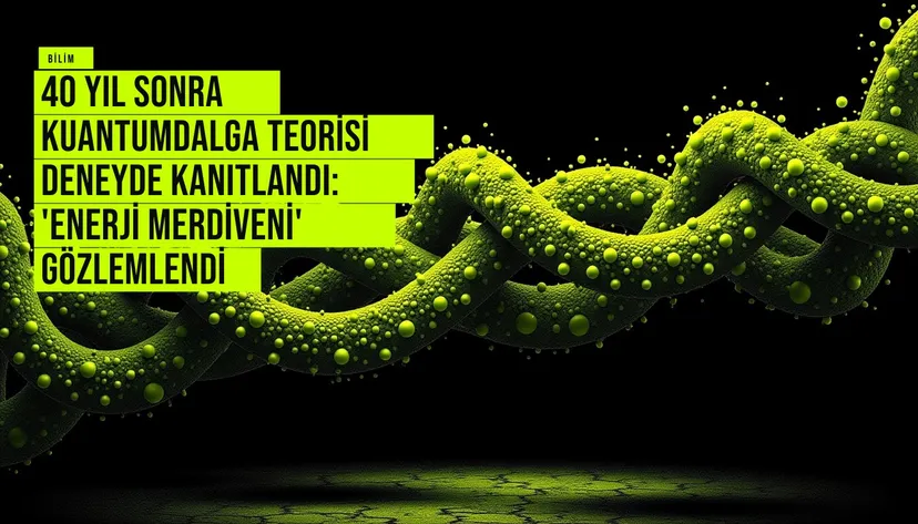 Kuantum simülatörde strontium atomlarıyla gözlemlenen enerji merdiveni yapısının deneysel kanıtı