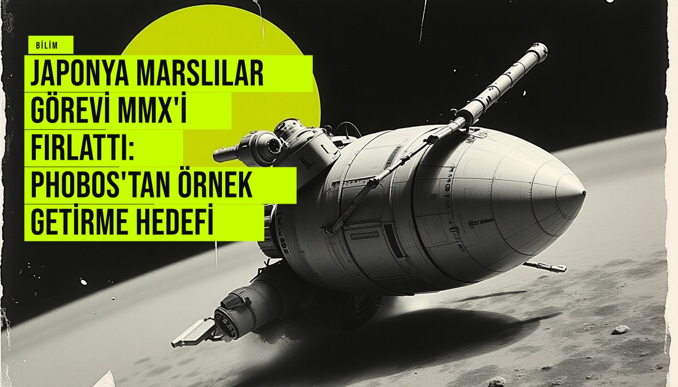 Japonya'nın Tanegashima fırlatma kompleksinden Mars uyduları Phobos ve Deimos keşfi için yola çıkan MMX uzay aracını taşıyan H3 roketi gökyüzüne yükseliyor.